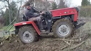 malotraktor MT8-150.32 jarná orba 2018