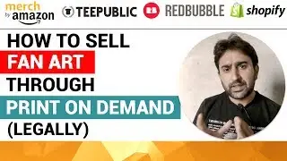 How to Sell Fan Art through Print on Demand Legally?