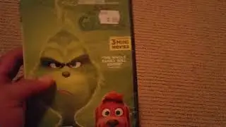 DVD The Grinch 2019 Unboxing