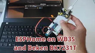 Running ESPHome on a Mysterious WB3S Wi-Fi Module with Beken BK7231T 