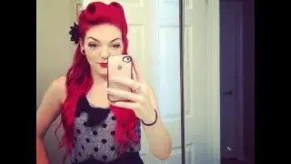 50s Pinup Girl Hairstyle: Victory Rolls (Part Two)
