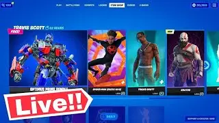 🔴 FORTNITE ITEM SHOP 18/06/2023 LIVE!