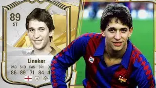 89 Gary Lineker Icon Player Review Ea Sports FC 25
