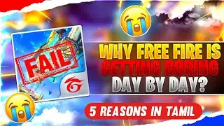 Why free fire is now boring 🙁And going to failure 👎5 reason #freefirenewevent