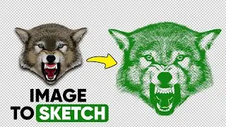 How to Transform PHOTOS into Pencil DRAWINGS in Photoshop - Photoshop for Beginners