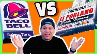 Cuales son LOS MEJORES TACOS? 🌮 México Vs Estados Unidos.