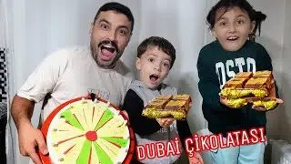 DUBAİ ÇİKOLATASINI KİM KAZANDI? ÇARKIFELEK CHALLANGE!