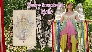 Syr en fairy inspirert kjole til Pride Oslo 2024 !