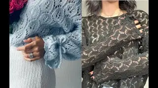 Эффектные пуловеры - Вязание спицами и крючком - Spectacular pullovers - Knitting and crochet