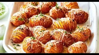 ЖАРЕНАЯ КАРТОШКА С ЧЕСНОКОМ В ДУХОВКЕ ОСОБЫЙ ВКУС И ПРОСТЕЙШЕЕ ПРИГОТОВЛЕНИЕ КАРТОФЕЛЬ ХАССЕЛЬБЕК