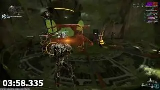 Warframe Speedrun - Glitchless The Law Of Retribution 11m30s (Old WR)