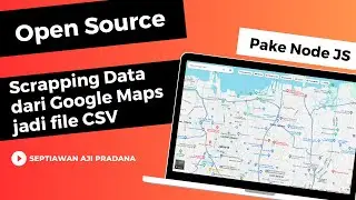 Scrape Data dari Google Maps pake Node JS