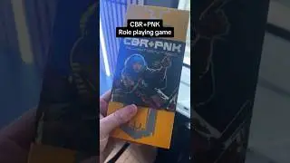 Trying out the CBR+PNK tabletop RPG 