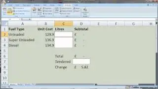 Recording a Macro and Adding a Button in Excel 2007