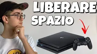 LIBERARE memoria sulla PS4!!