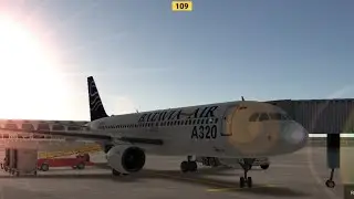 Batavia Air A320 Landing at Bangkok || Rfs Indonesia