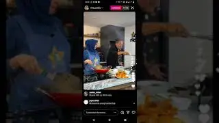Mama Rita masak barang chef / live Instagram hari ini