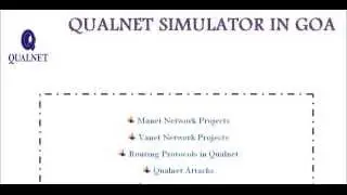 QUALNET SIMULATOR IN GOA