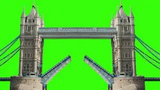 Green Screen Video Bridge HD | London Brigde