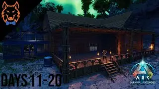 Surviving 100 Days in Hardcore Ark: Survival Ascended (The Island)