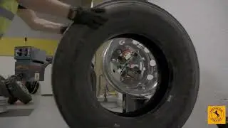 How To Fit A Truck Tyre In A Workshop