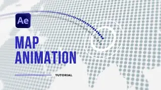 Map Animation After Effects Tutorial