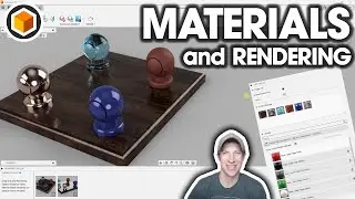 Getting Started with Fusion 360 Part 5 - MATERIALS AND RENDERING!