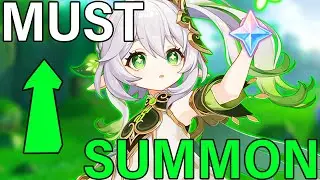 WHY NAHIDA IS A MUST SUMMON!? MOST VALUABLE CHARACTER?! Genshin Impact Discussion