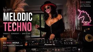 Melodic Techno DJ Set 2026 | Deep, Groovy & Driving | DJ Miss Mona 
