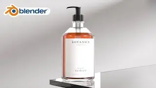 Blender - Liquid Soap Bottle Modeling Tutorial