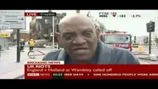 England Riots - Darcus Howe Remix - I Don't Call It Rioting [The sad truth of his "insurrection"]