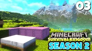 🏔️ The Great Move 🏔️ | Minecraft Survival Kingdom Season 2 Episode #3