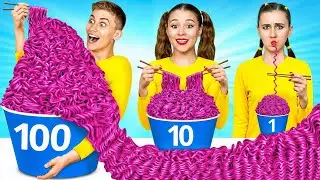 100 Слоев еды Челлендж от Olala