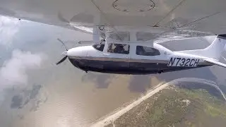 Deep Sea Fishing and Cloud Surfing: St  Simons Island in a Cessna 210