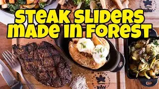 steak sliders Made in forest
