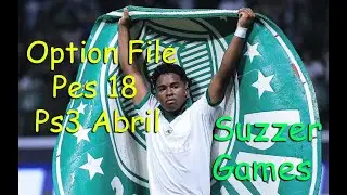 OPTION FILE PES 18 PS3 ABRIL