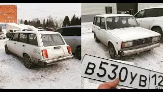 Ваз 2104. Разбил крыло,поставил на учёт,взломали инсту.