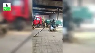 Вкручивание свай БОБКЕТОМ // BOBCAT // изготовление винтовых свай// фото// видео//ВС-Украина