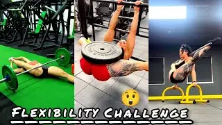 Next Level Flexibility Challenge 😲🥵..  #fitness #flexibility #gymfitness