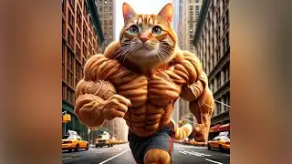 Cat and healthy lifestyle