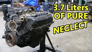 JUNK Jeep/Dodge 3.7L V6 Engine Teardown. Is This Why These All Fail?