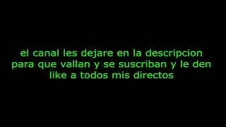 mi canal secundario de directos