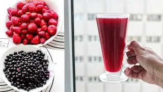 Самый вкусный морс из летних ягод - никто перед ним не устоит! Это кладезь полезных веществ