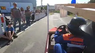 Team Baumi - Probelauf beim Seifenkistenrennen zum Route 169 am 03.09.2022