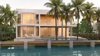 REALISTIC Interior & Exterior Render - Gourav 3D Artist