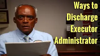 Ways Executors or Administrator Can Be Discharged in a Probate Estate.