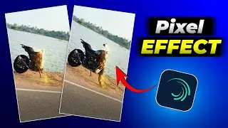 Pixel Glitch Effect Editing in Alight Motion ✅