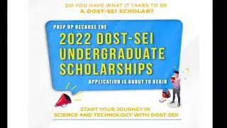 2022 DOST- SEI UNDERGRAD APPLICATION!