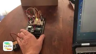 Using BlueTooth and a Ultrasonic Sensor with Arduino Uno.
