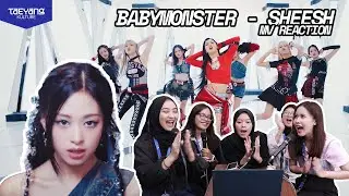 BABYMONSTER - ‘SHEESH’ M/V | #TAEYANGTEAM REACTION TIME